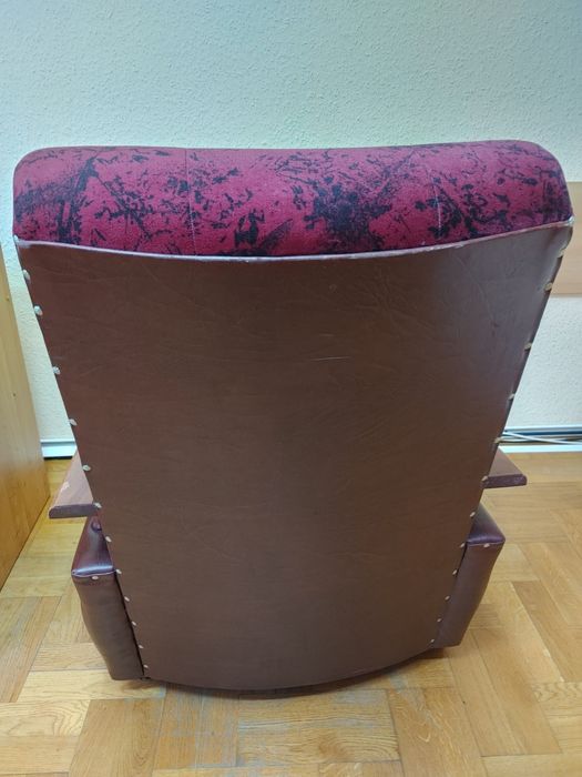 Fotel krzesło za darmo prl vintage oddam