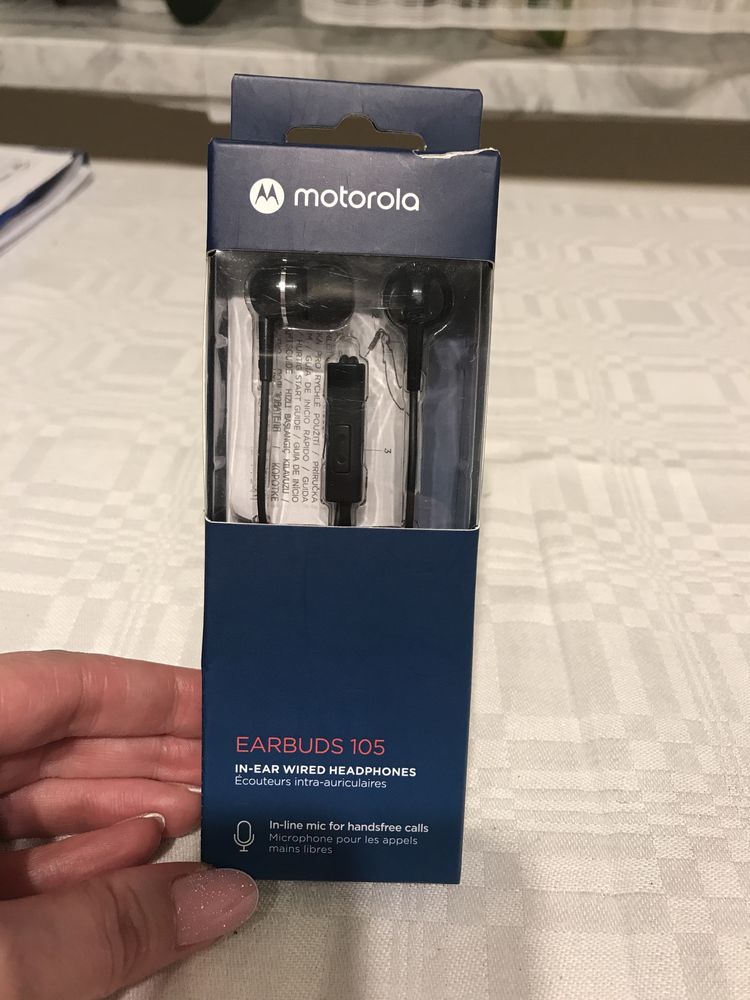 Słuchawki motorola  earbuds 105