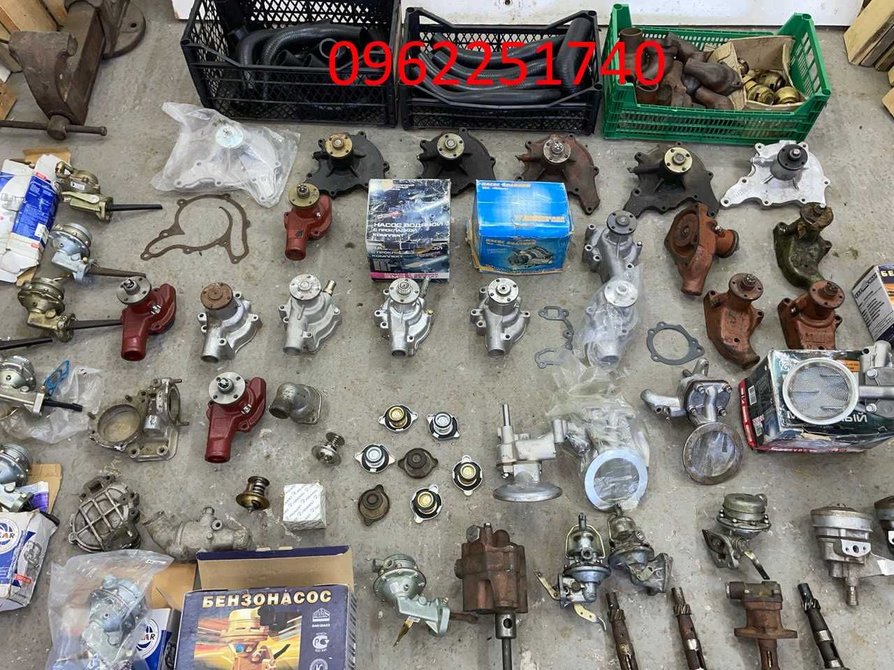 Помпи, бензонасоси, маслонасоси Газ 53, Газ 66, Газ 3307, Уаз, Зіл