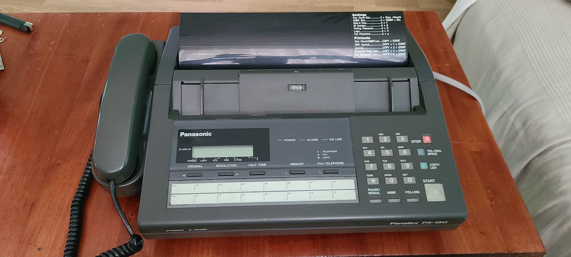 Факс Panasonic Panafax PX-150 JAPAN Оригинал
