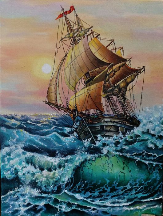 Картина "Назустріч шторму"