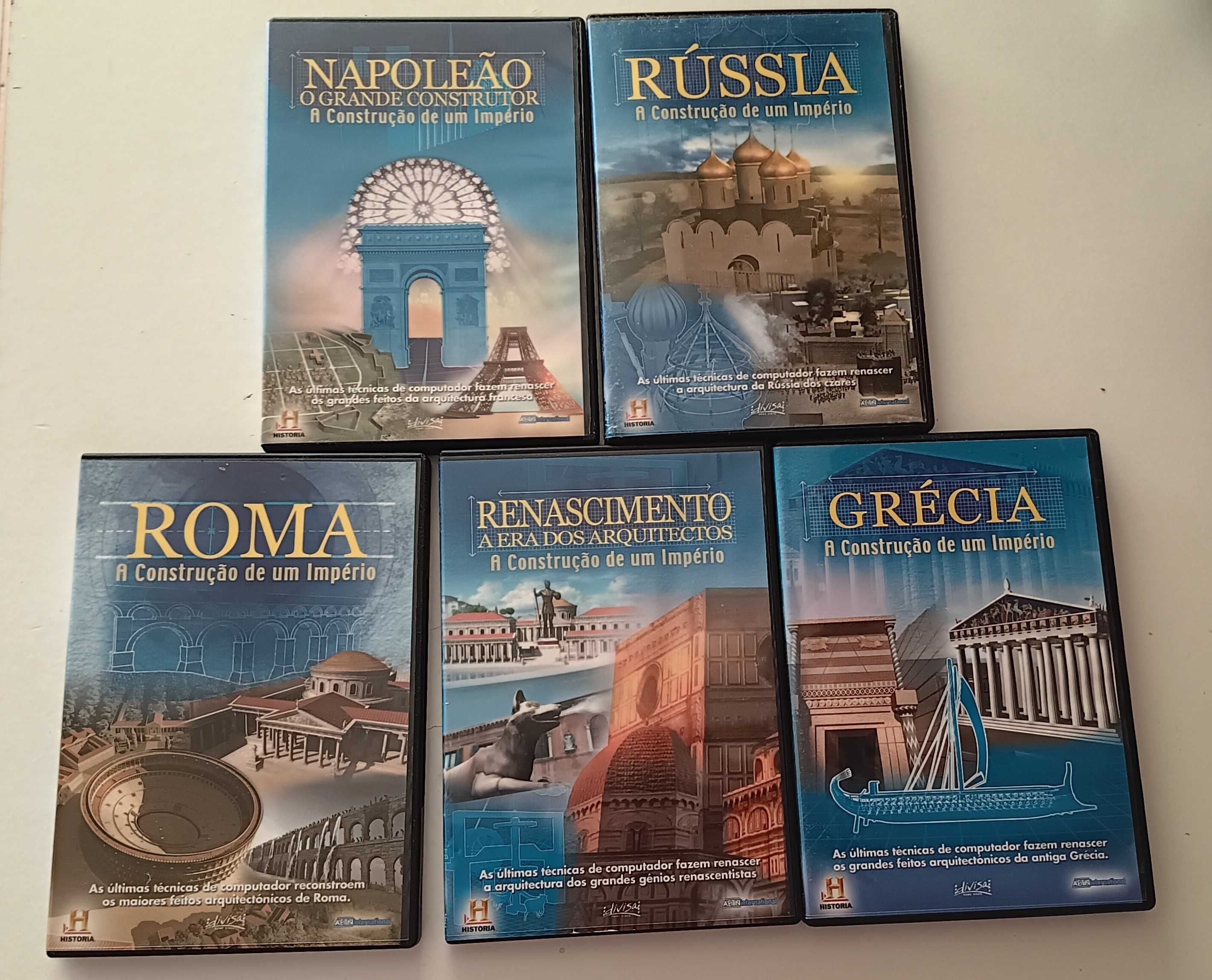 DVDs Construção de um Império