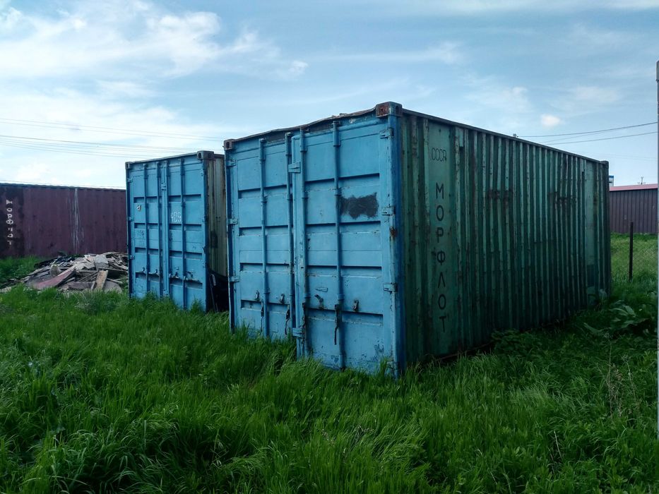 Морські контейнери 20 FT (6м)довжина.