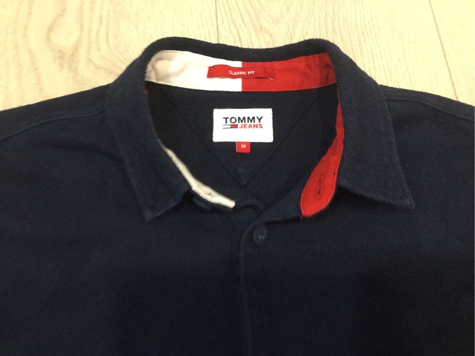 Продам щільну сорочку оверширт Tommy Hilfiger розмір M