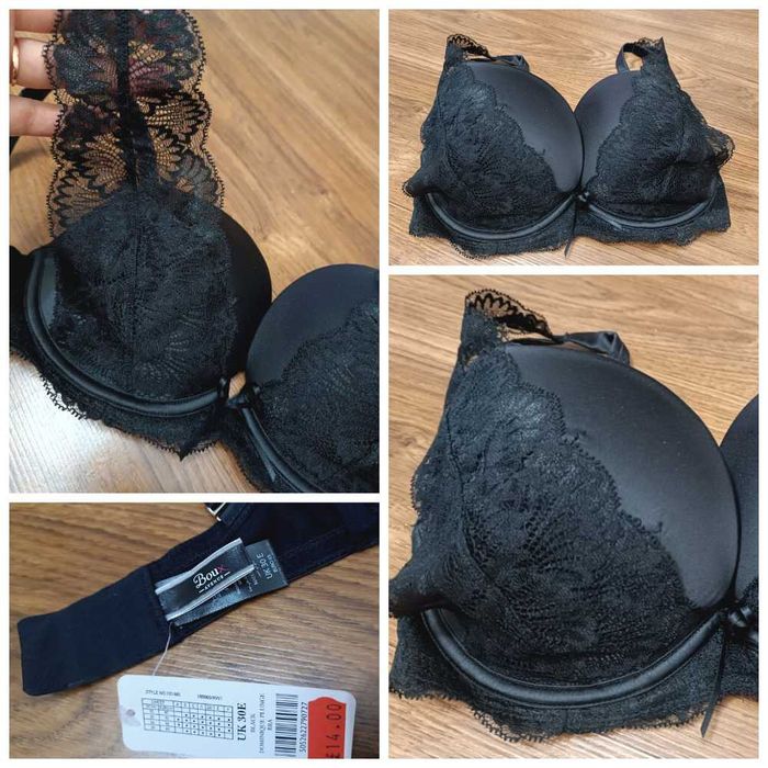 Нереально мереживний бюстгалтер Boux Avenue ліфчик трусики H&M, 46-48