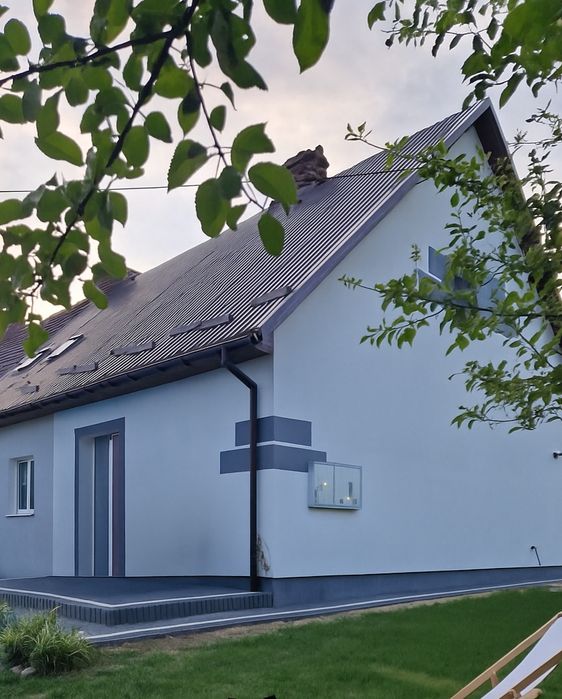 Dom/mieszkanie 54m2, działka 6 arów