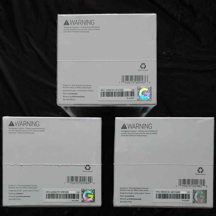 Google indoor Nest Security Cam 2nd Generation Камера видеонаблюдения