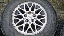 Koła, alufelgi jeep 15" 225/70R15 opony zimowe 114.3x5