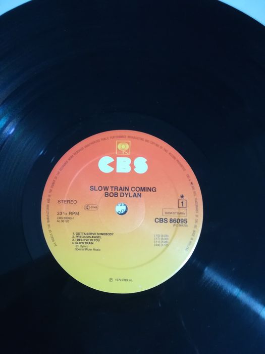 LP vinil - Bob Dylan - Slow Train Coming