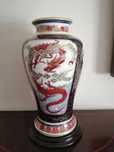 Vaso do Dragao Imari - Porcelana Oriental