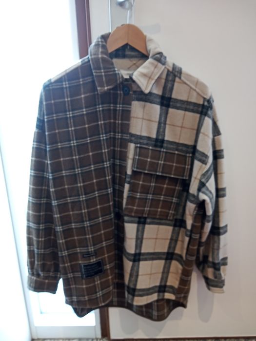 Casaco fazenda castanho