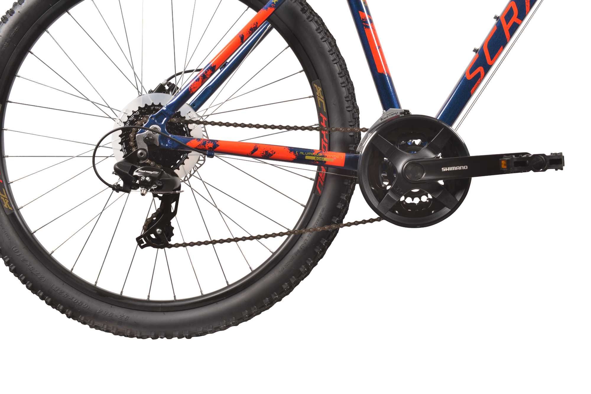 rower górski MTB SCRAPPER XC HYDRAU 2.1 27.5 M50/19,5, osprzęt Shimano
