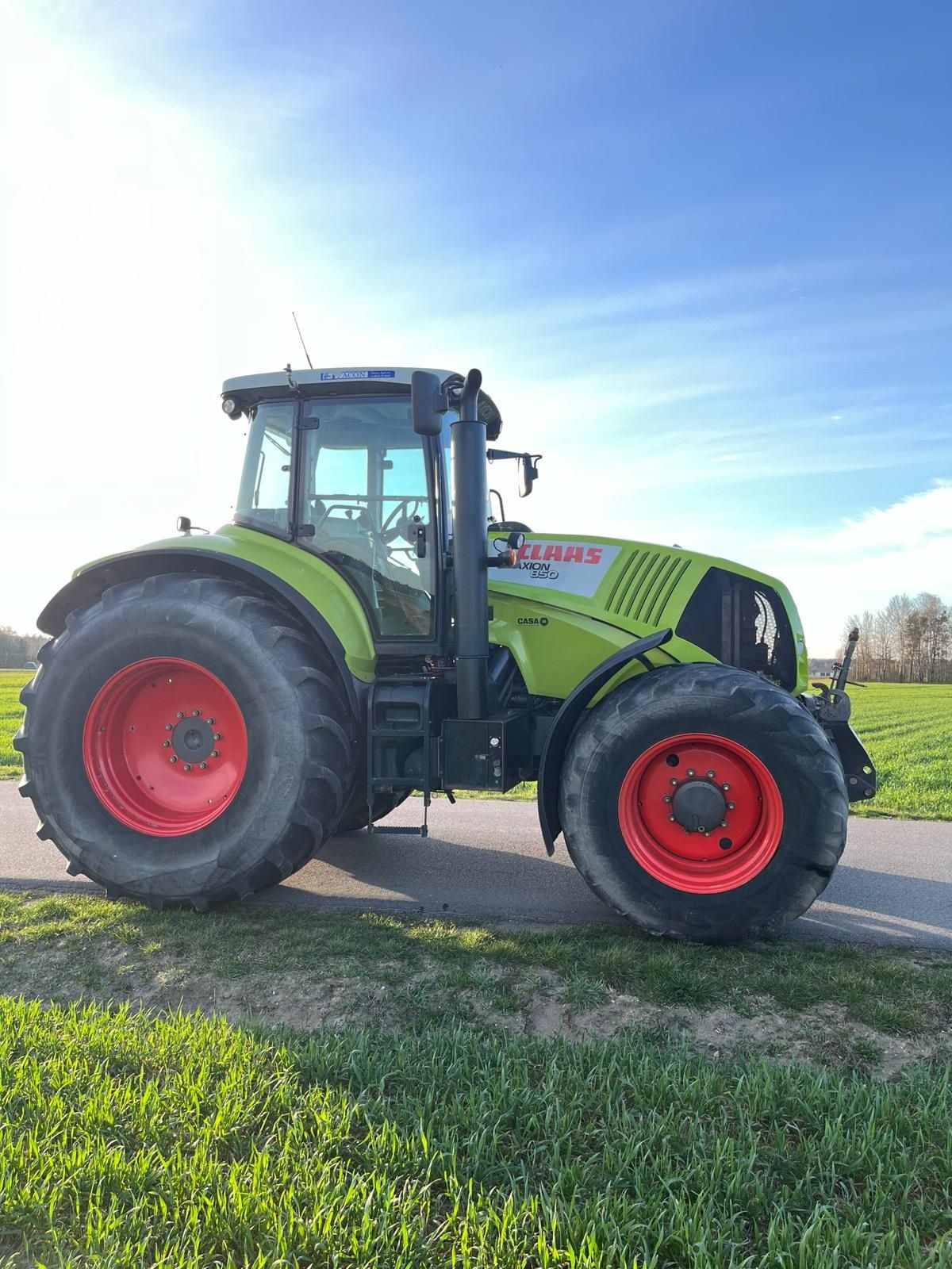 Claas axion 850 CEBIS ORYGINAŁ (instalacja pneumatyczna]
pneumatyczna]