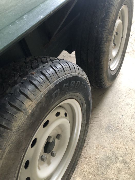 Reboque 2 eixos novo