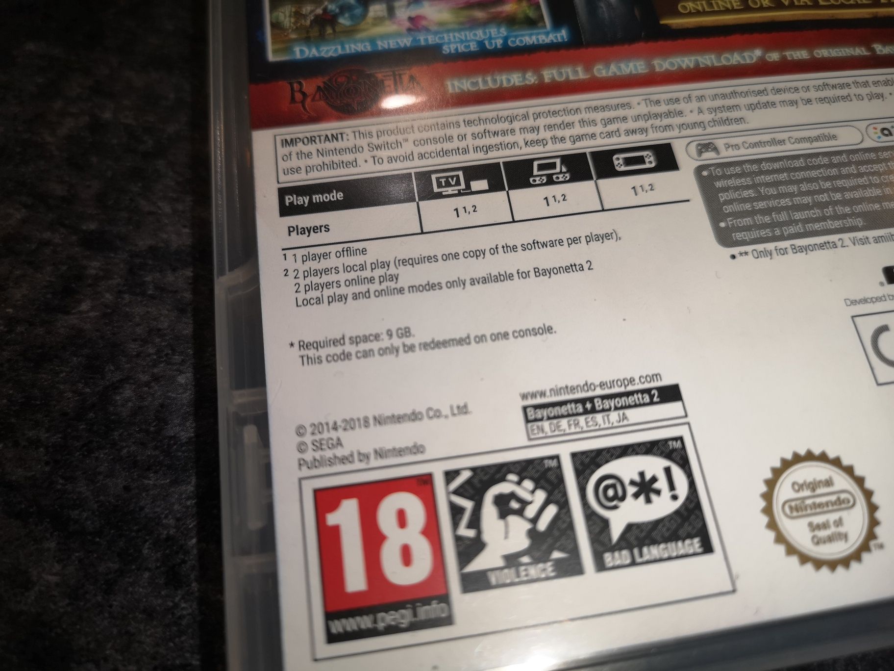 Bayonetta 2 SWITCH NINTENDO gra (możliwość wymiany) kioskzgrami