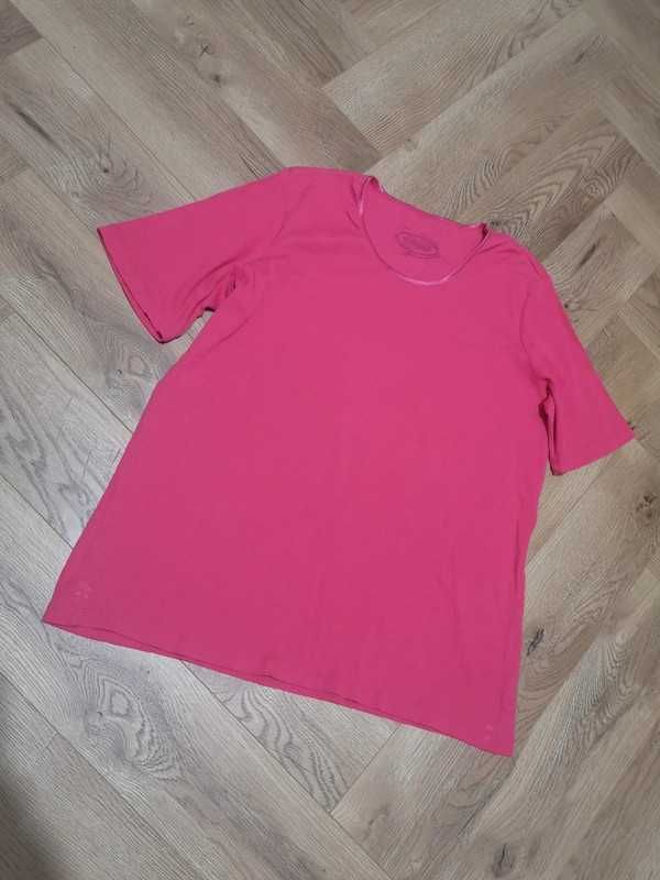 Gina Laura t-shirt bluzka różowa r. XL