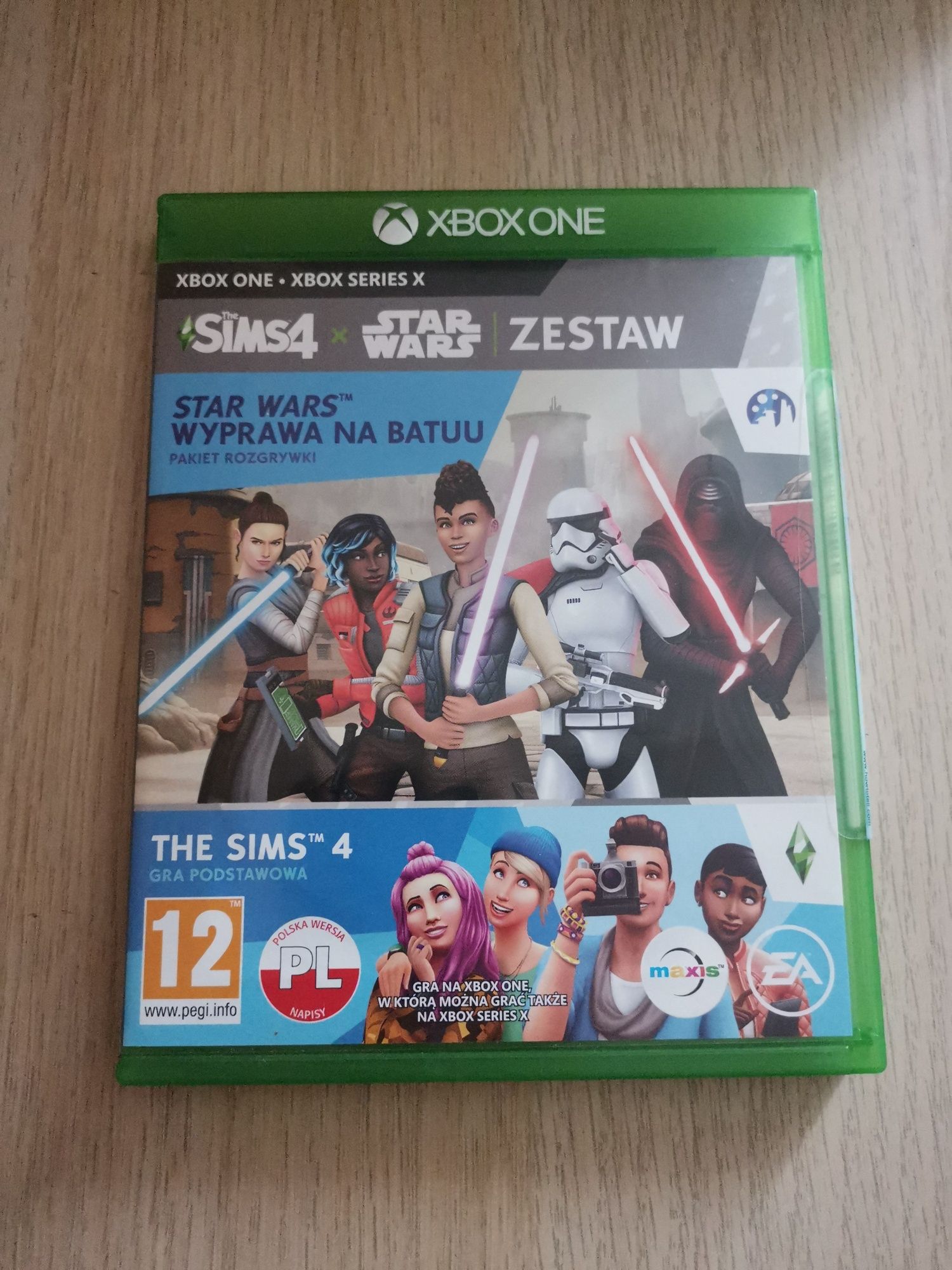 Sims 4 * star Wars zestaw Xbox One S X Series