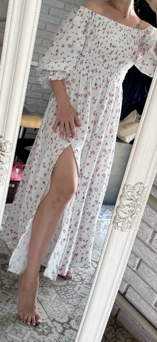 Платье муслин цветочный принт