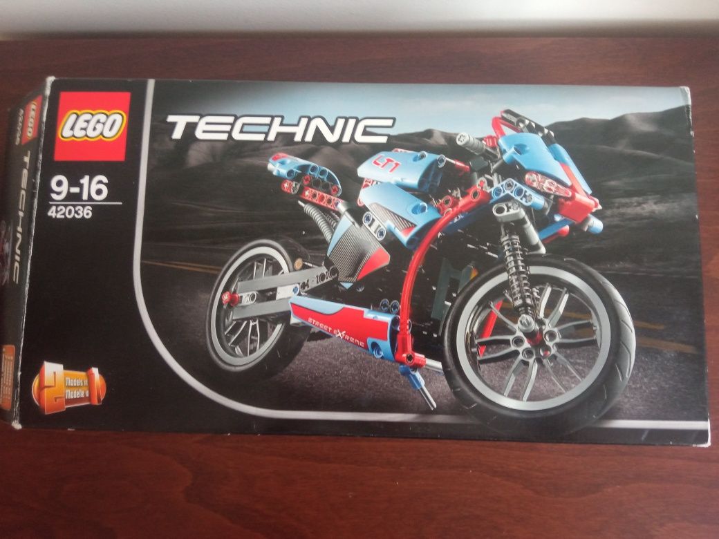 Zestaw Lego Technic 42036 - Motocykl model 2 w 1