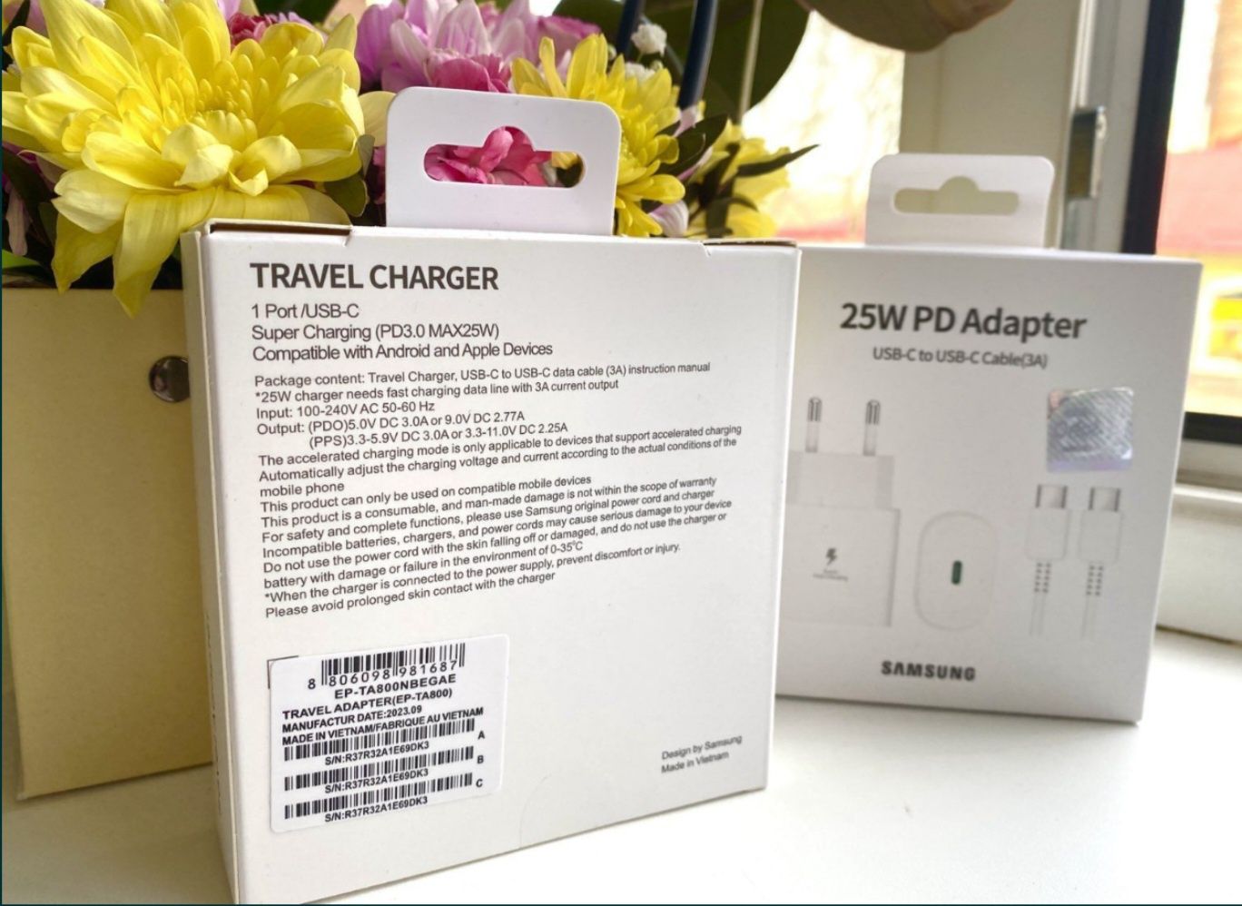 Швидкісна зарядка Samsung 25W/Быстрая зарядка Самсунг