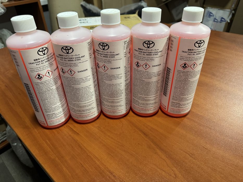 Lexus RZ Toyota BZ4x Subaru Soltera  охолоджуюча рідина антіфриз
