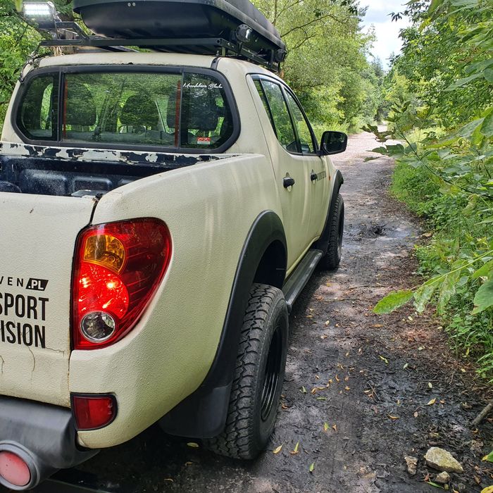 Mitsubishi L200 2.5d 4x4 offroad, off-road klimatyzacja