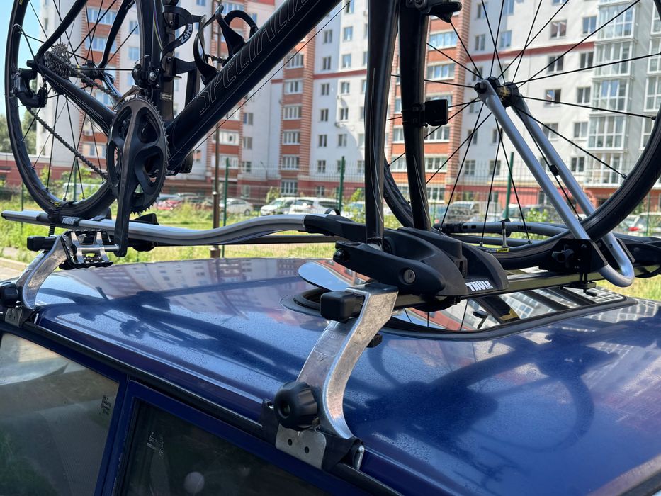 Б.у поперечины на водостоки THULE 951 952 953 jimny g-class 9512