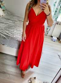 Nowa czerwona sukienka pakuten