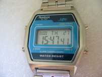 Zegarek elektroniczny vintage Armitron stainless steel