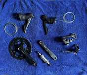 Osprzęt grupa Shimano Claris R2000 2x8 gravel szosa