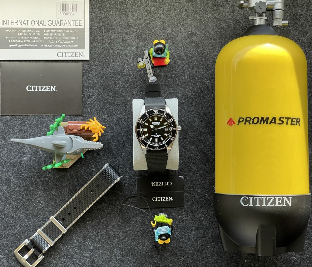 Citizen Promaster "Fujitsubo" Titanium Diver + титановий браслет