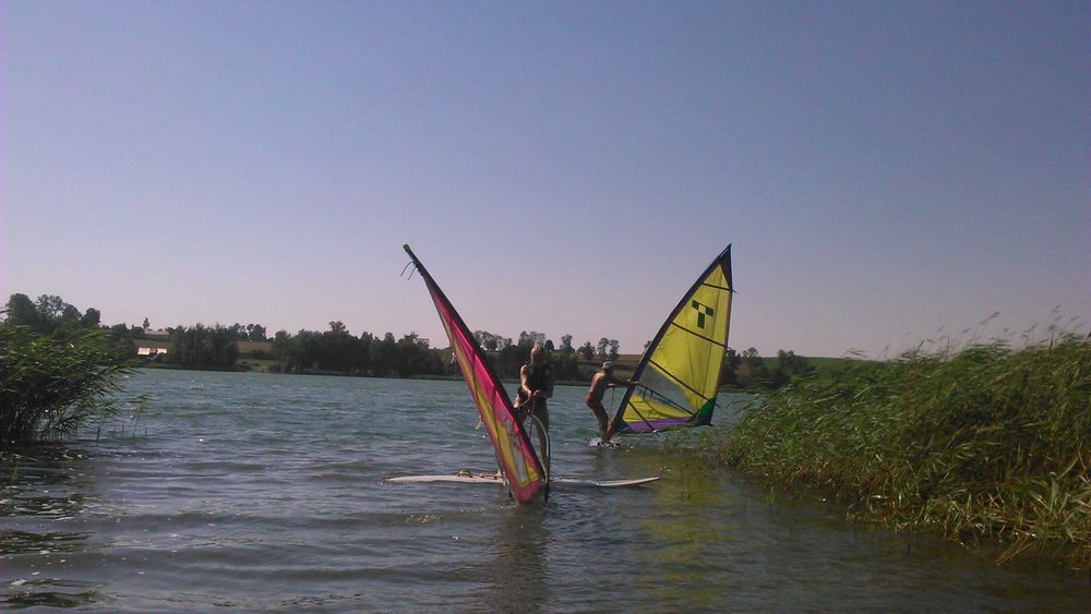 Dwie deski z pędnikami