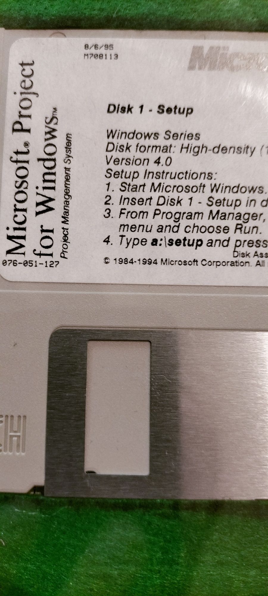 Ciekawa Płyta 1 – instalacja.Microsoft Projekt dla Windowsa.
Microsoft