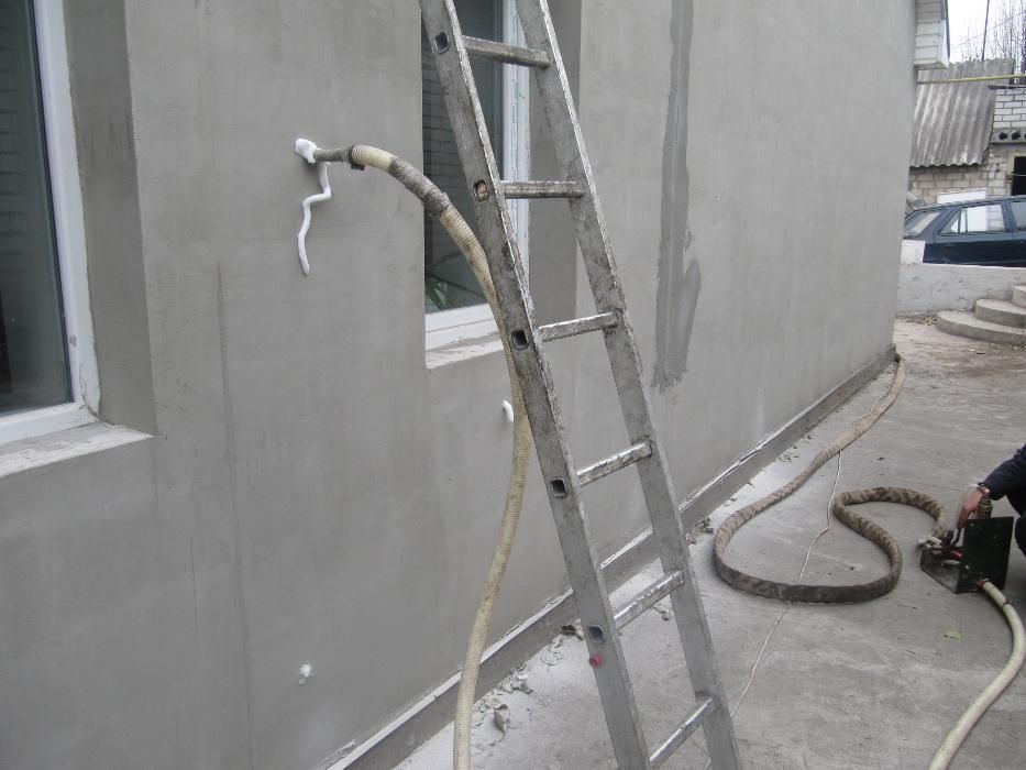 Утепление пеноизолом (жидким пенопластом) 270грн/м²