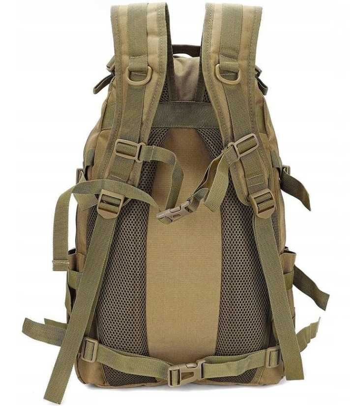 Mocny PLECAK WOJSKOWY męski TAKTYCZNY survival turystyczny pojemny 35L