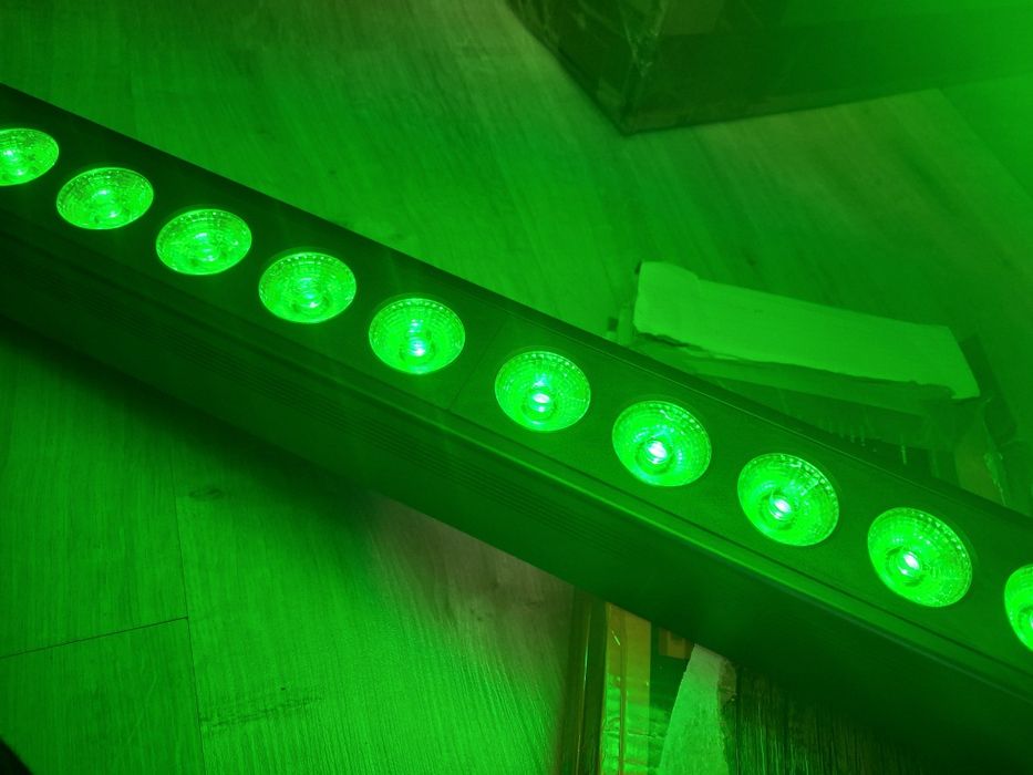 UKing LED DMX512 oświetlenie imprezowe 24x3W RGB Disco efekt świetlny