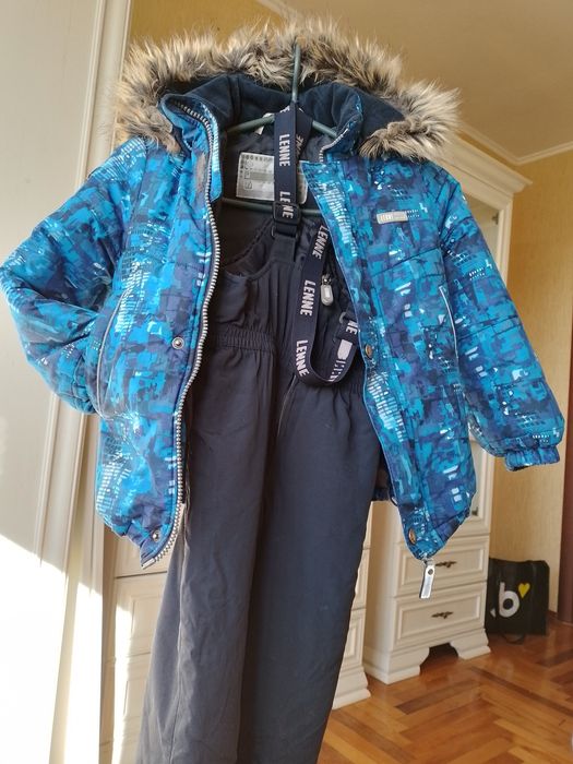 Дитячій зимовий комбінезон LENNE для хлопчіка 3_4 років.