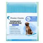 Maty, podkłady higieniczne  XL- 60x90 cm-4 paczki po 50 sztuk, nowe