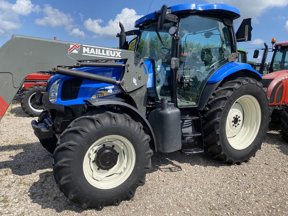 Ciągnik NEW HOLLAND TS 115A - z TURem - 2006 rok Oryginał