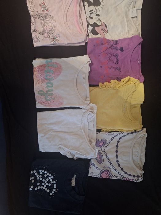 Zestaw ciuszków dla dziewczynki r 110