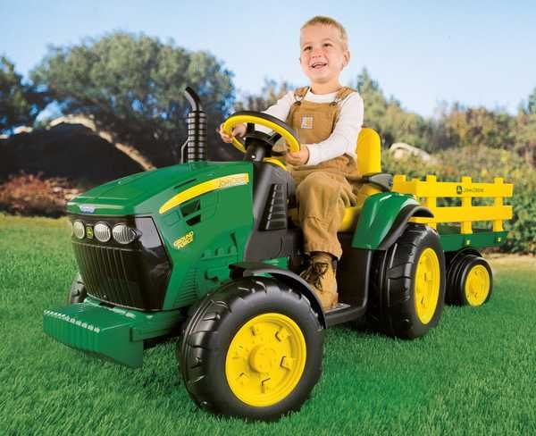 Traktorek JOHN DEERE Peg Perego 330W 12V dla dzieci ODBIÓR OSOBISTY