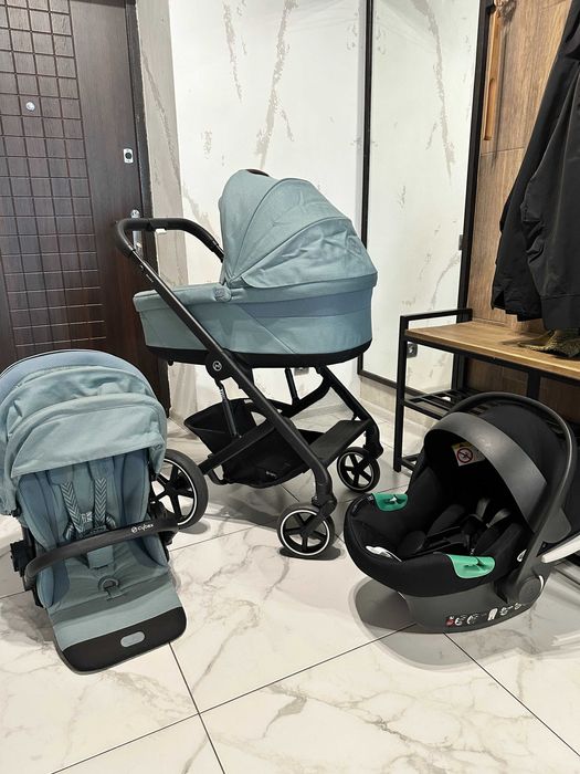 Дитячий візочок Cybex Balios S lux 3 в 1 2024 рік, sky blue