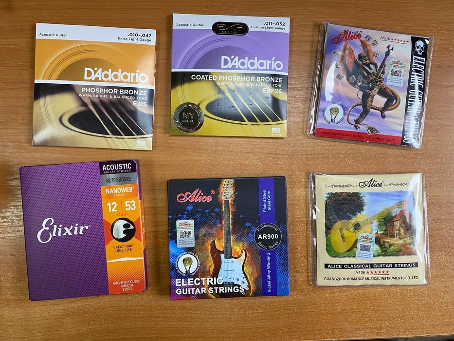 Струны для гитары