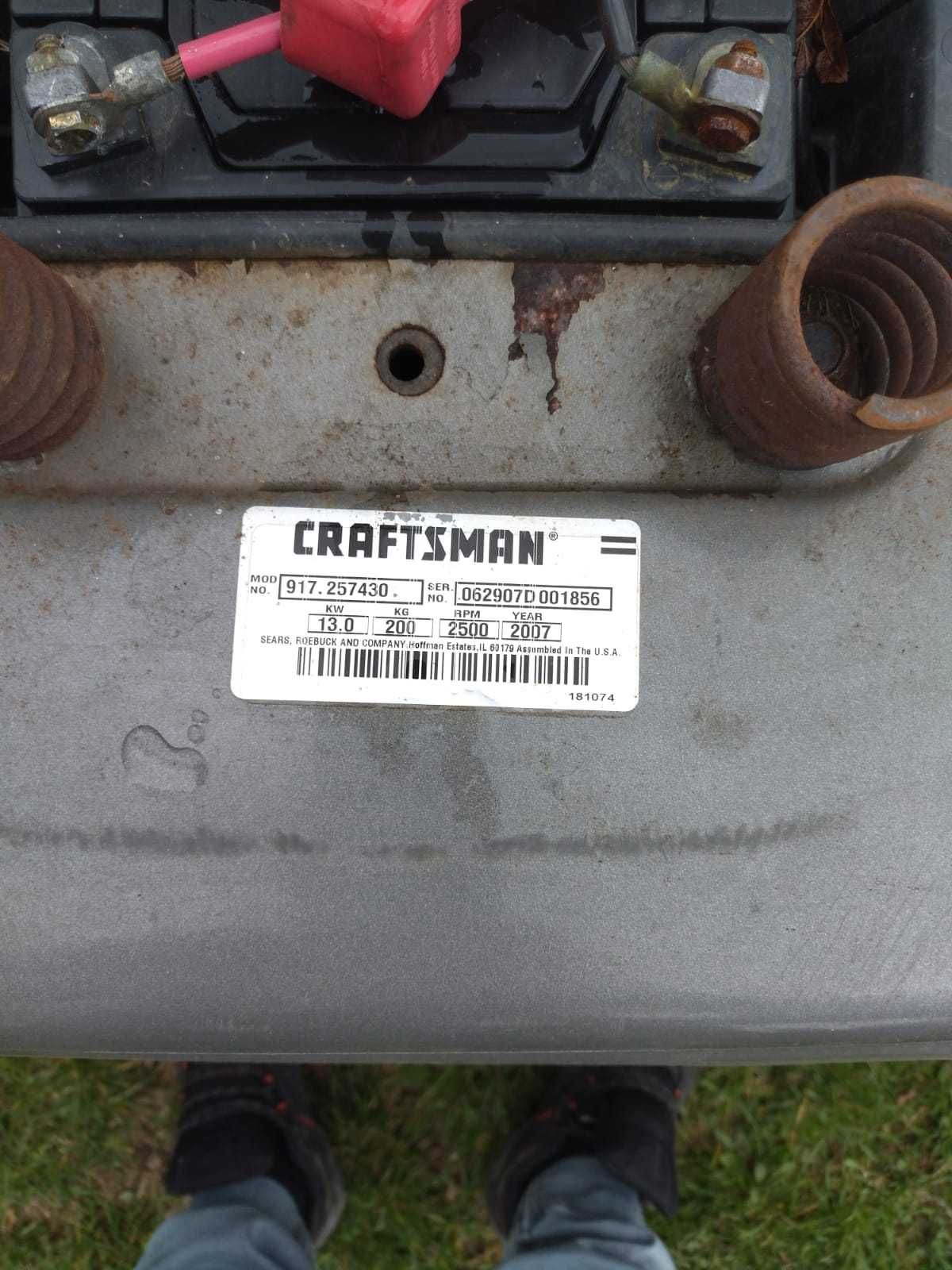 Kosiarka traktorek Craftsman