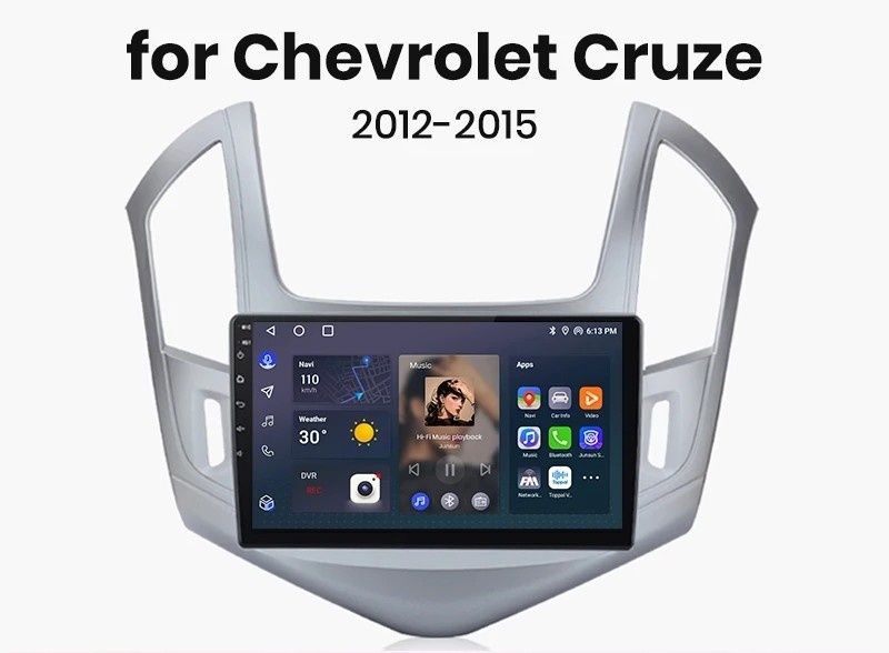 Магнітола Chevrolet Cruze 2012-2015 Android