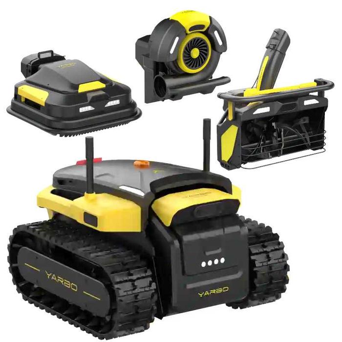 Yarbo Robot koszący modułowy 3w1 bez kabla Kosiarka do trawy 25 000m2