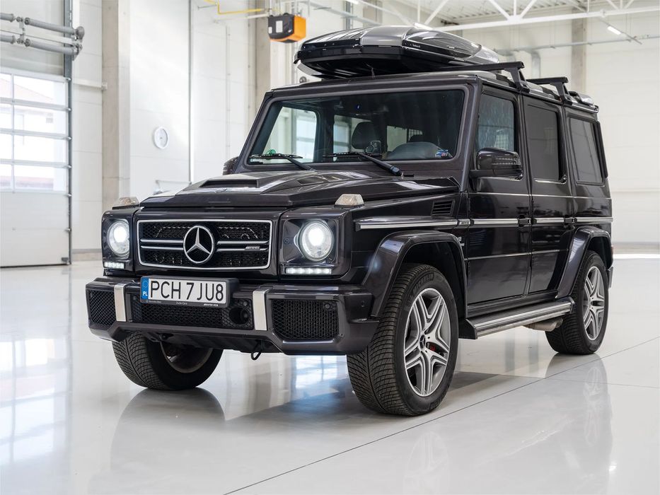 Mercedes-Benz Klasa G 5.5l, Pierwszy właściciel, Serwisowany, Harman Kardon, Brabus, Webasto