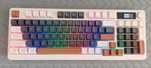 Bezprz. klawiatura membranowa FREEWOLF M96 LED RGB, Bluetooth/2.4G