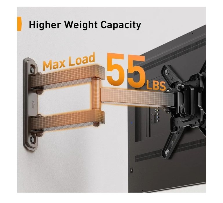 5022 EXTRA MOCNY OBROTOWY Wieszak Uchwyt TV do Telewizora 13-42 Cali