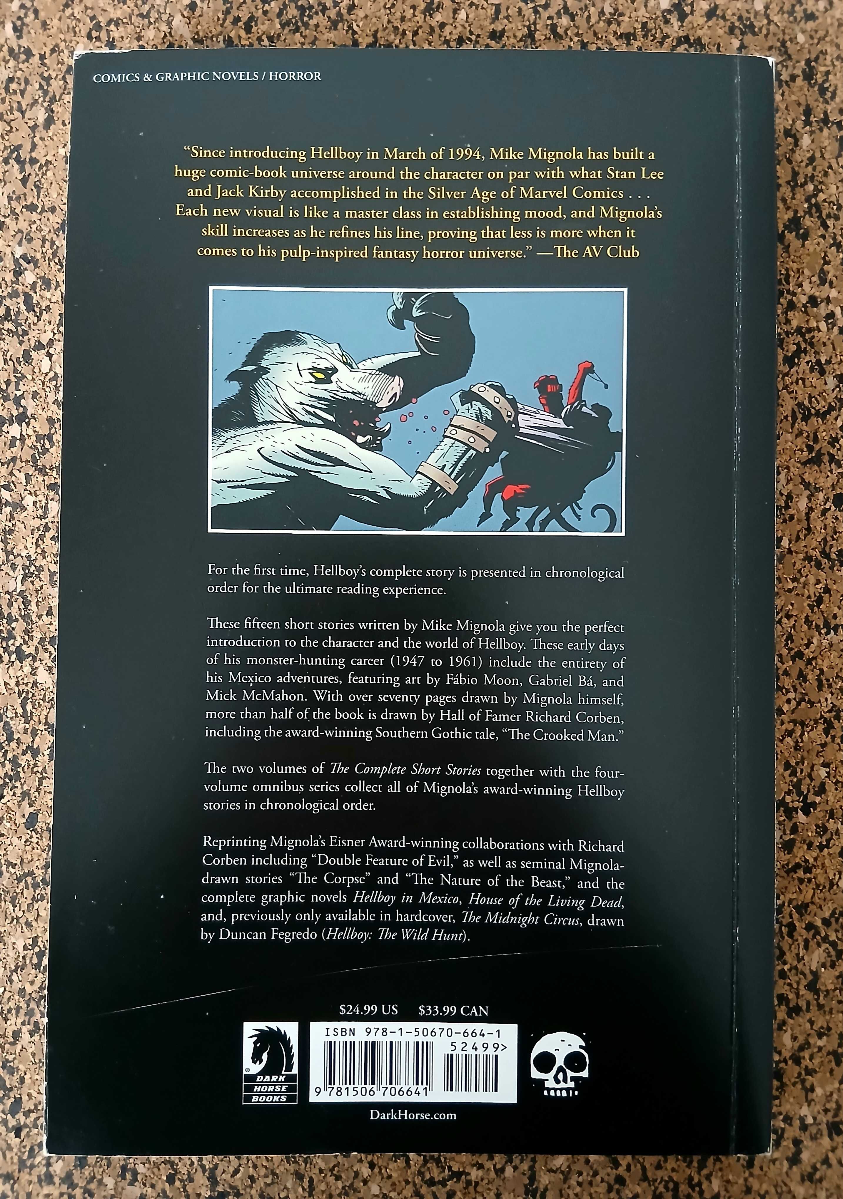BD - Hellboy: The Complete Short Stories volume 1
